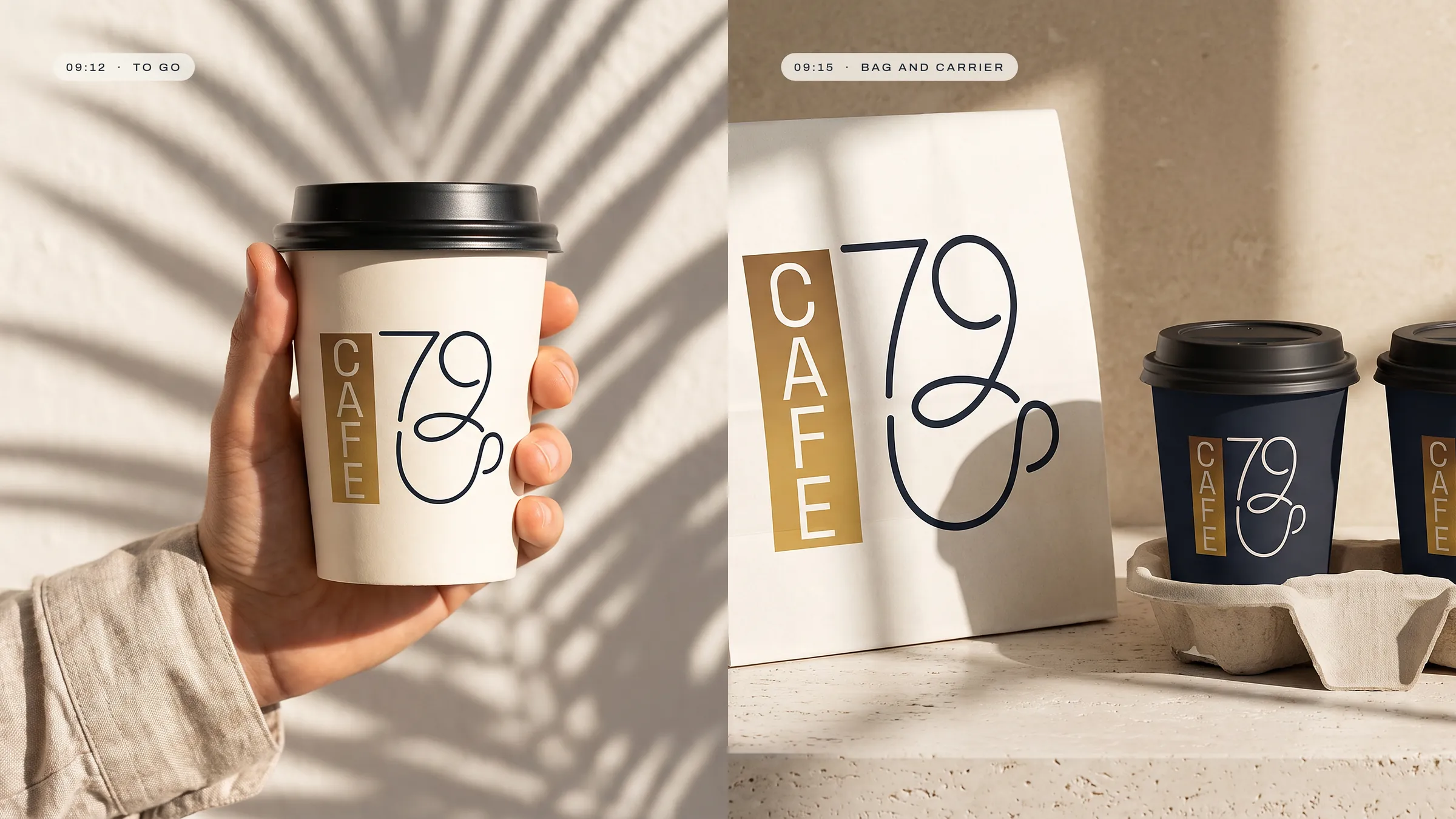 Cup and carrier to go