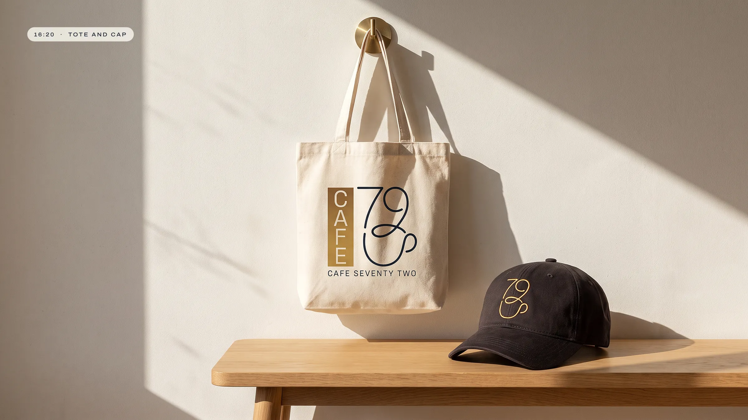 Tote and cap