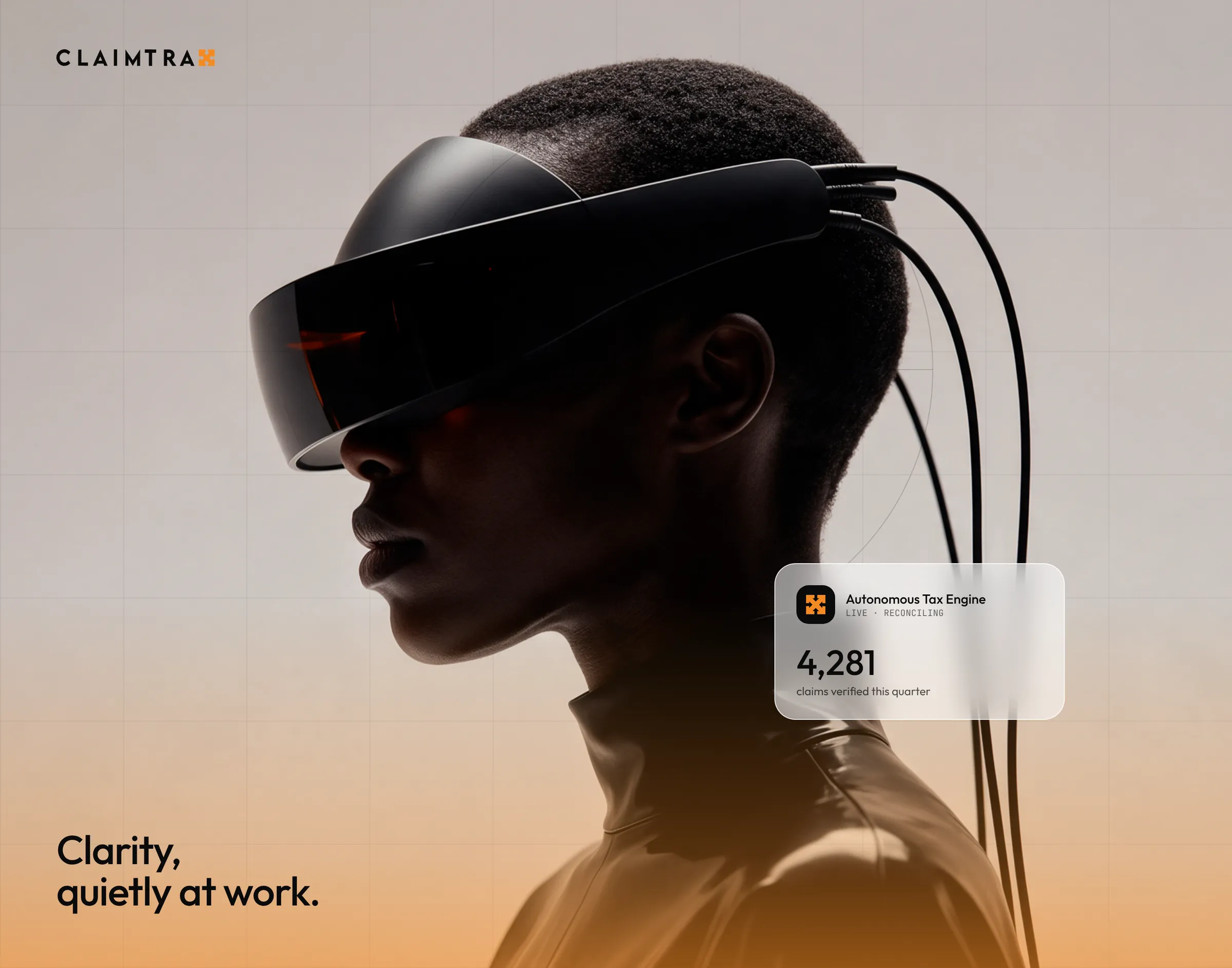 Key visual: Clarity, quietly at work