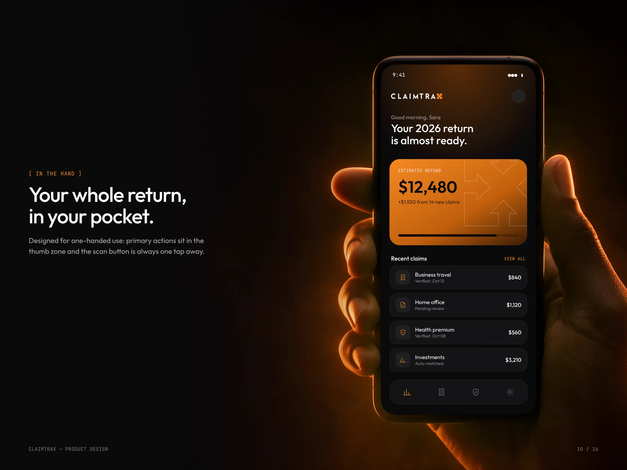 The app in hand: your 2026 return is almost ready