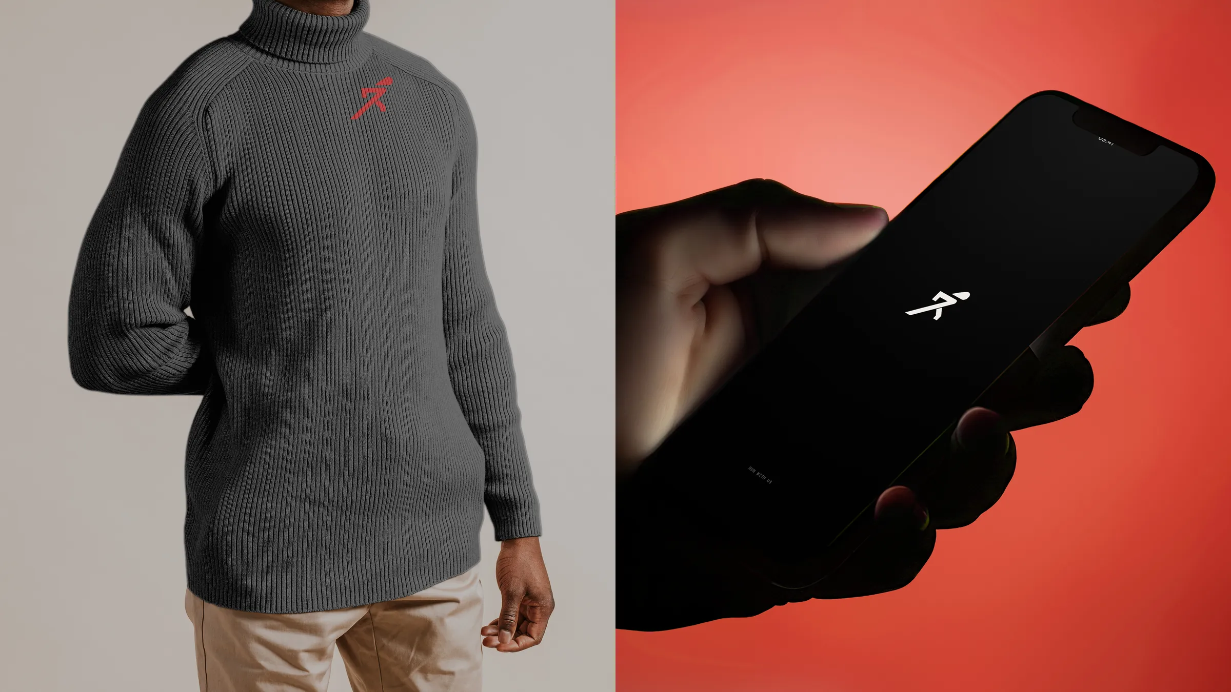 Embroidered symbol and phone lock screen