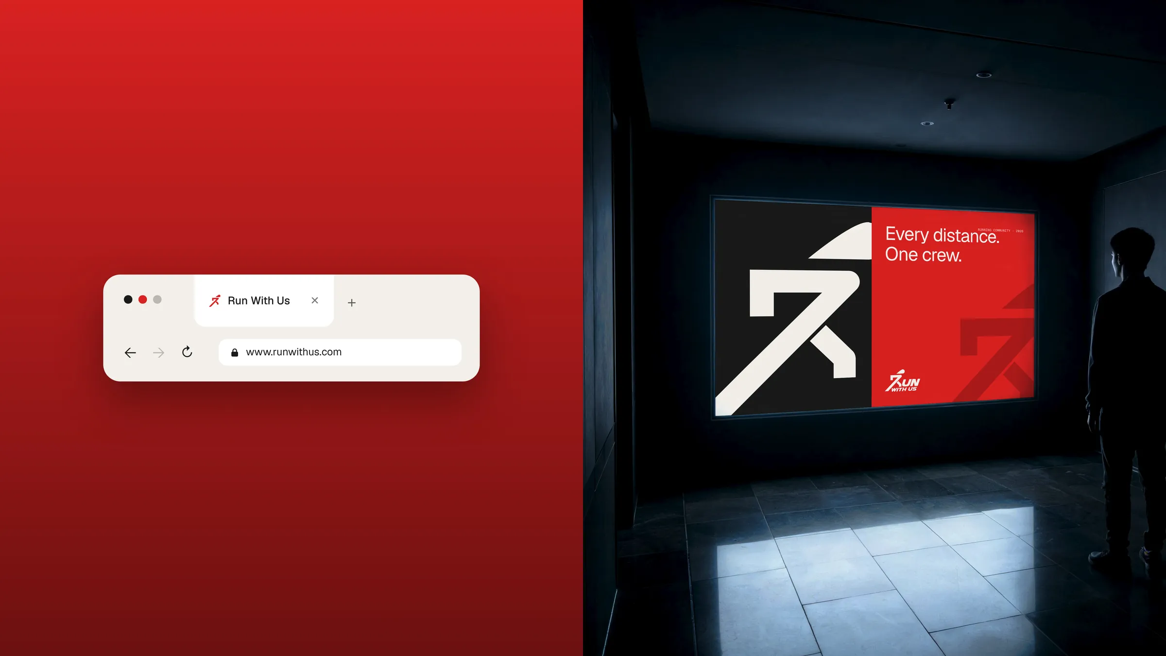 Browser and projected billboard
